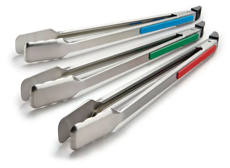Broil King Baron 3-Piece Stainless Steel Tongs Set (Model 64312) 1
