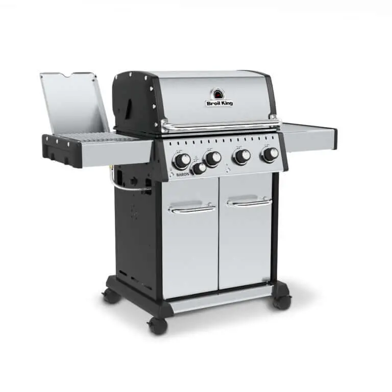 Broil King Baron S 440 Pro Stainless Steel Propane Grill – Sleek All-Stainless Build 1