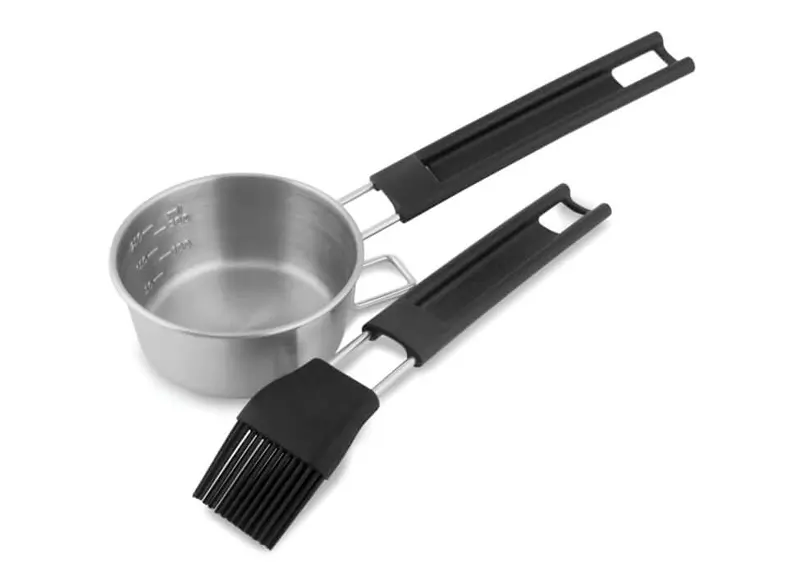 Broil King Deluxe 2-Piece Stainless Steel Basting Set (Model 61490) 1
