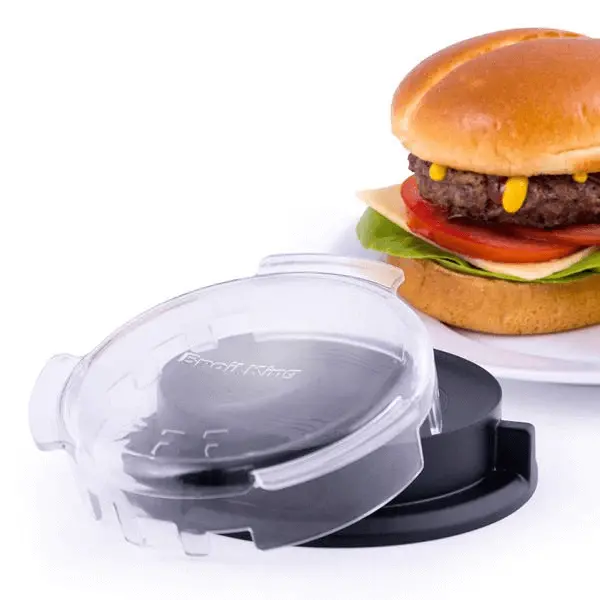 Broil King Deluxe Burger Press – Adjustable Stainless Steel Patty Maker 1