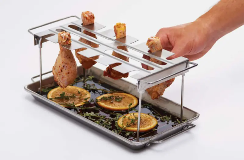 Broil King Wing Rack With Roasting Pan (Model 64152) 1