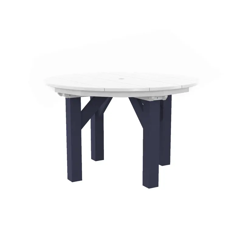 C.R. Plastic Round Dining Table – T05 5