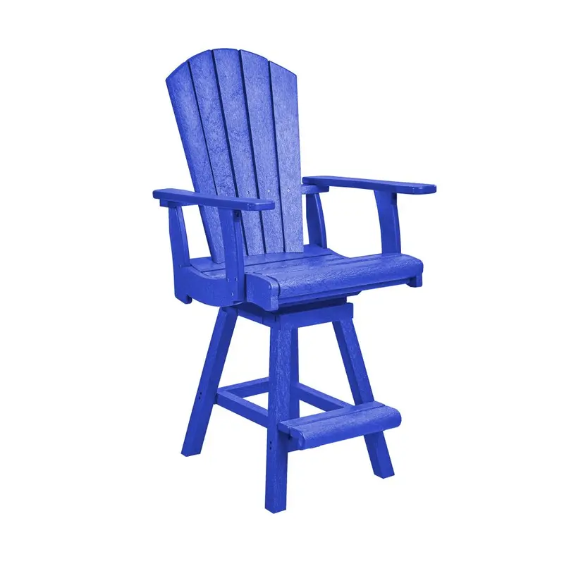 C.R. Plastic Swivel Counter-Height Armchair – C25C 1