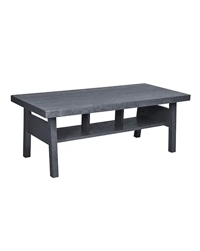 C.R. Plastic Tofino Coffee Table – Durable All-Weather Living Room Centerpiece (Dst287) 1