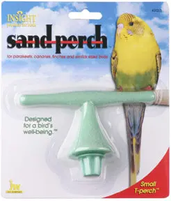 Cage-Top Sand T-Perch Exercise Station 1