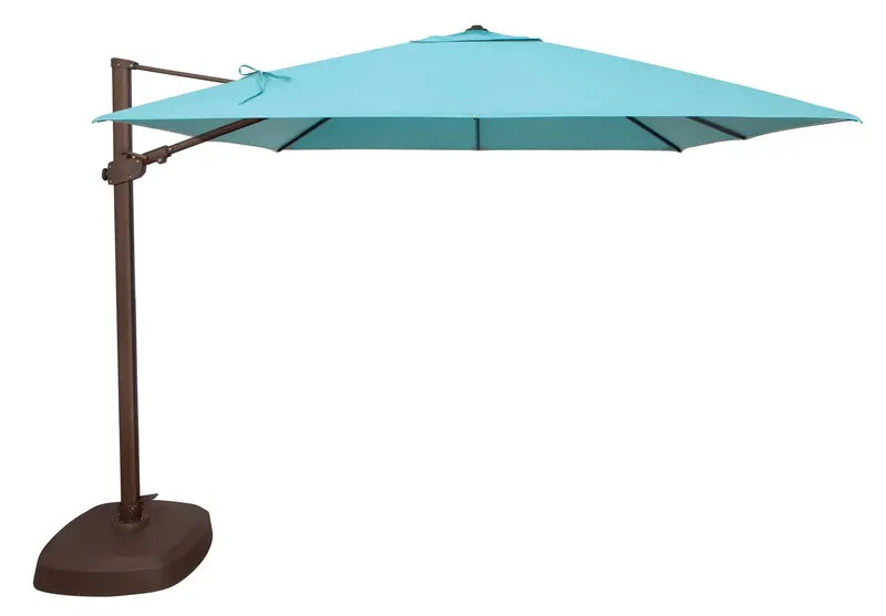 Cantilever Umbrella – Sleek Black Design With Detachable Base Option 1