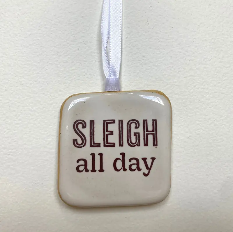 Chester & Albert Sleigh Ornament – Handcrafted Holiday Decor By Stanley 1