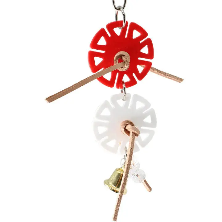 Christmas-Themed Snowflake Duo Ornament 1