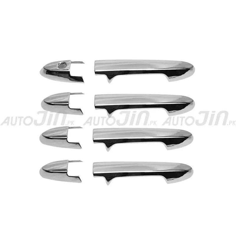 Chrome Door Handle Accent Covers For 2012–2016 Honda Fit 1
