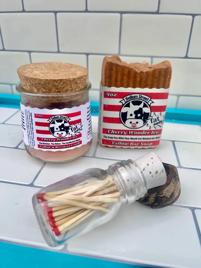 Clean Burn Soap Gift Set By Vellum Street Soap Co 1