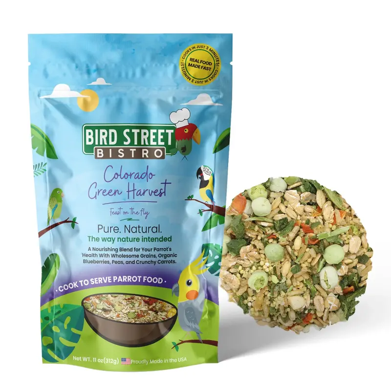 Colorado Green Harvest Feast On The Fly – Plant-Based Bird Food, 11 Oz 1