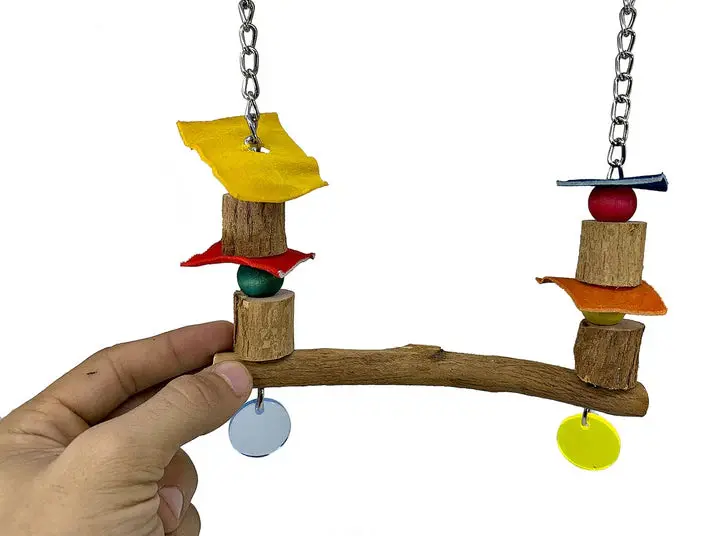 Compact Chain-Style Pet Swing 1