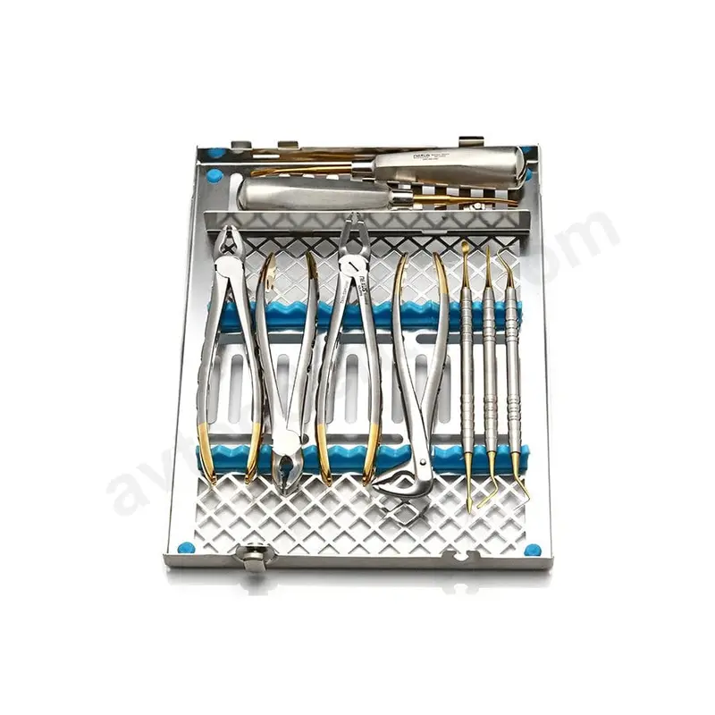 Comprehensive Atraumatic Extraction Instrument Set 1
