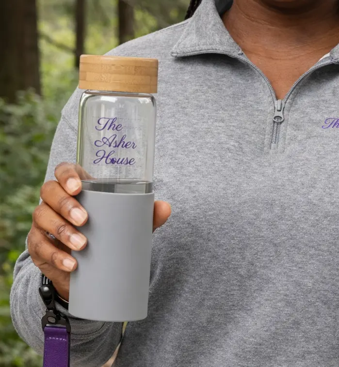 Cursive Logo Tritan Water Bottle – 20Oz Bpa-Free, Leakproof 1