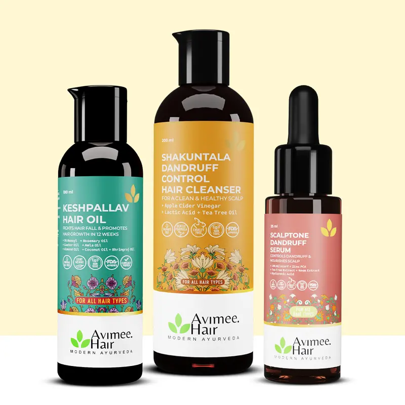 Dandruff Control Kit – Medicated Scalp Care System 1