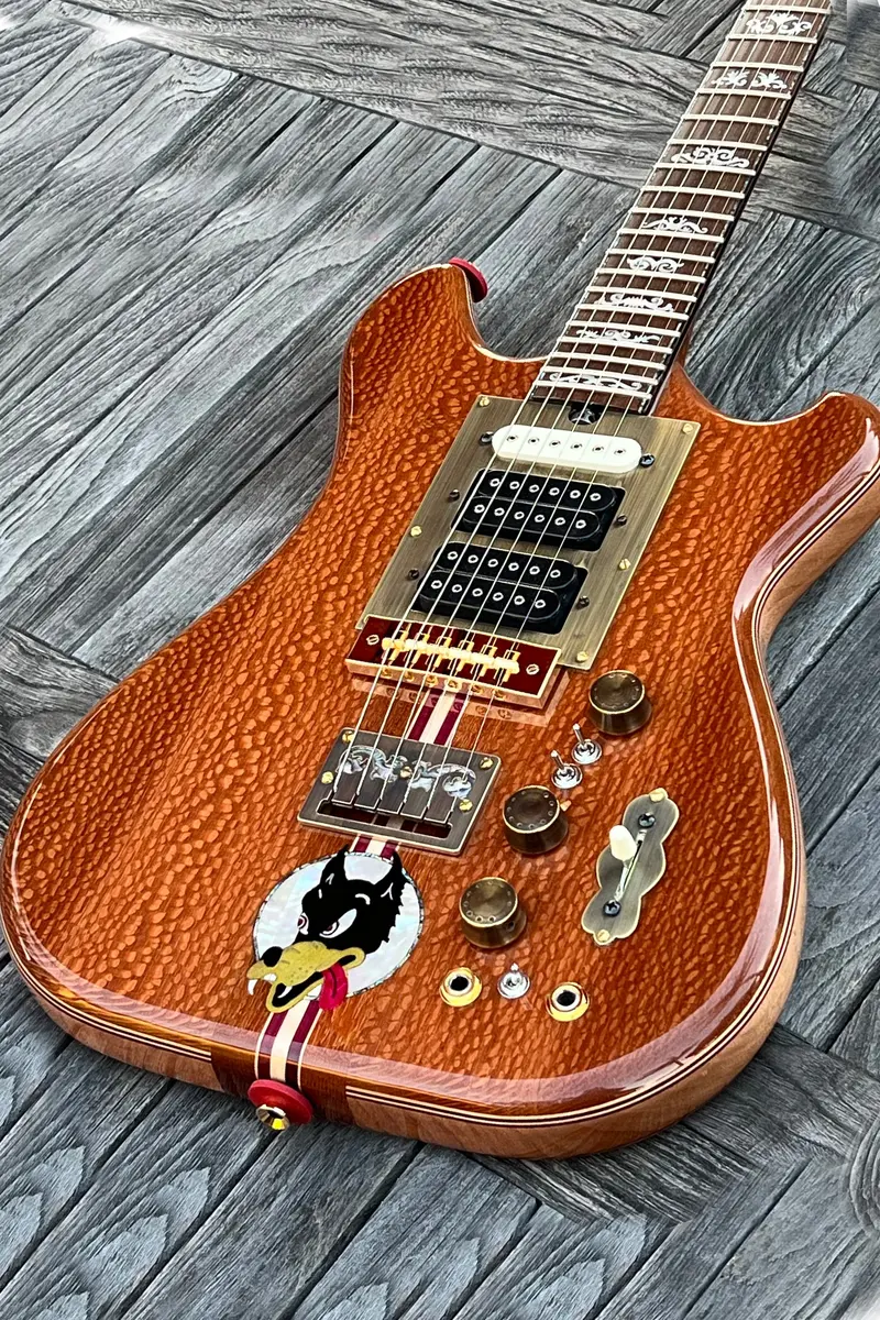 Deposit For Certified Irwin/Asher 50Th Anniversary Lacewood 'Wolf' Guitar (One Of Ten) 1