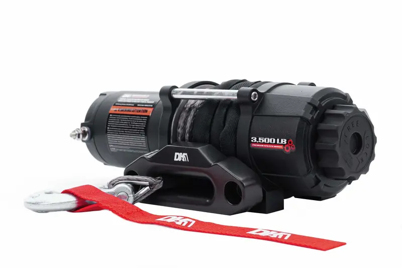Dk2 C3500N-Sr 3,500 Lb Atv/Utv Electric Winch With Synthetic Rope 1
