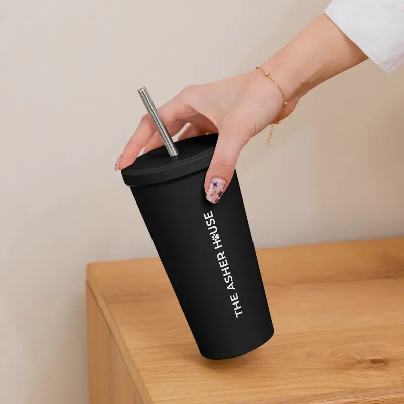 Double-Wall Insulated Tumbler With Classic Logo – 20Oz 1