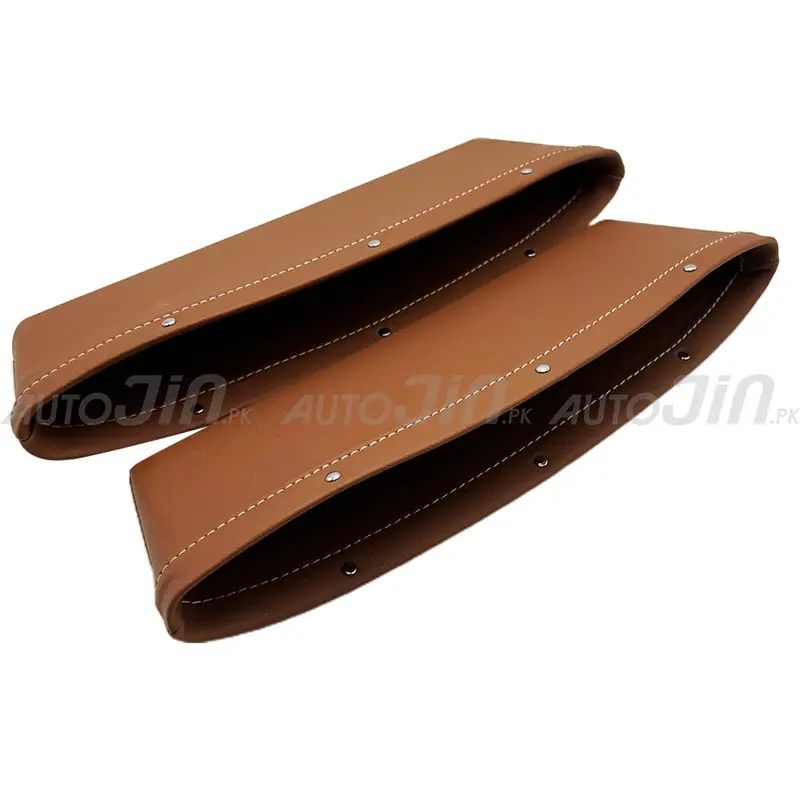 Dropstopper Seat Gap Filler – Rust Brown (2-Pack) 1