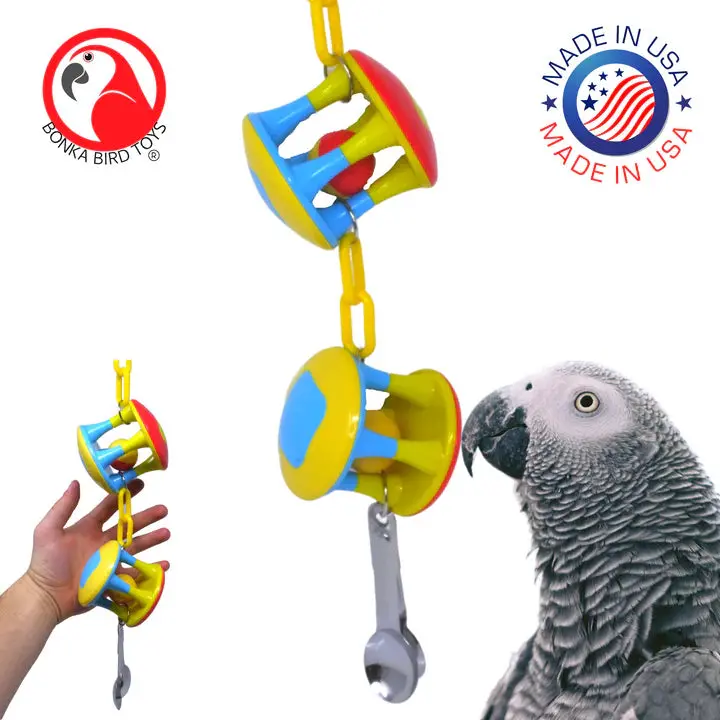 Dual-Spoon Interactive Cage Ball Toy 1