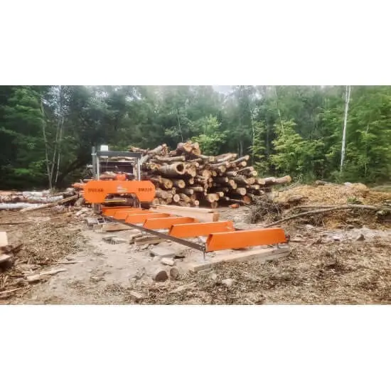 Ducar Sm310-Dle Portable Sawmill – 15 Hp Gas-Powered Timber Mill 1