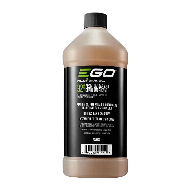 Ego Aol3200 Bar & Chain Lubricant – 32 Fl Oz Premium Formula For Power+ Tools 1