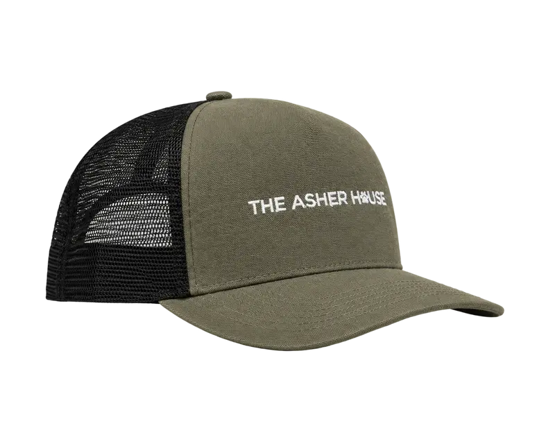 Embroidered Logo Trucker Hat – Adjustable Fit 1