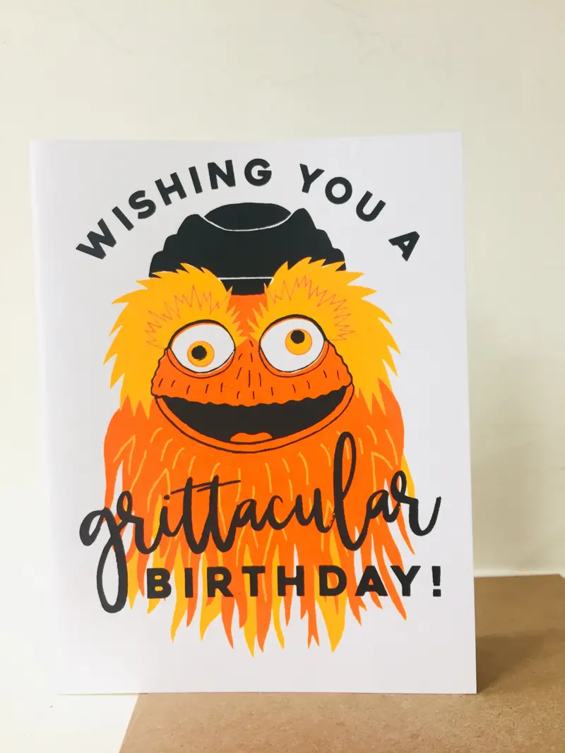 Exit343Design 'Grittacular' Birthday Celebration Card 1