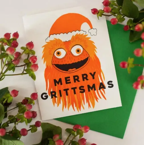 Exit343Design Gritty-Inspired Holiday Card 1