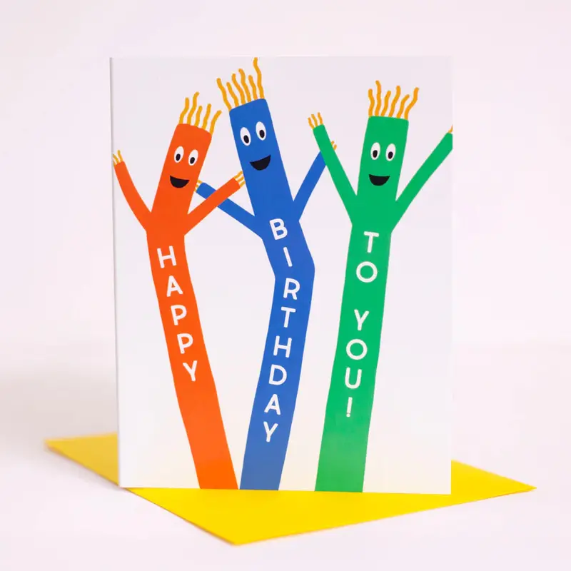 Exit343Design Hb To You: Wind Dancer Greeting Card 1