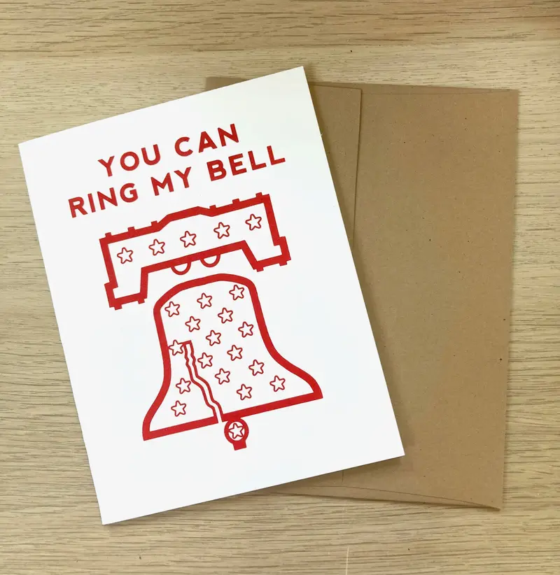 Exit343Design 'Ring My Bell' Fun Greeting Card 1