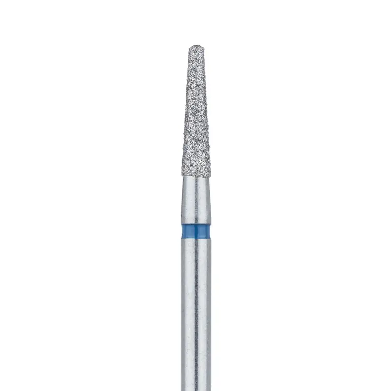 Extended-Length Round-End Tapered Chamfer Diamond Bur — 2.3Mm Diameter, Medium Grit (Hp Series), Hp-852-023-Hp 1