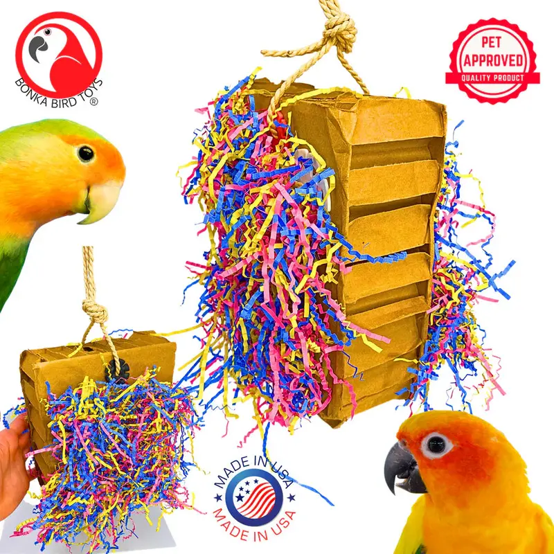 Extra-Large Harry Box For Avian Enrichment 1