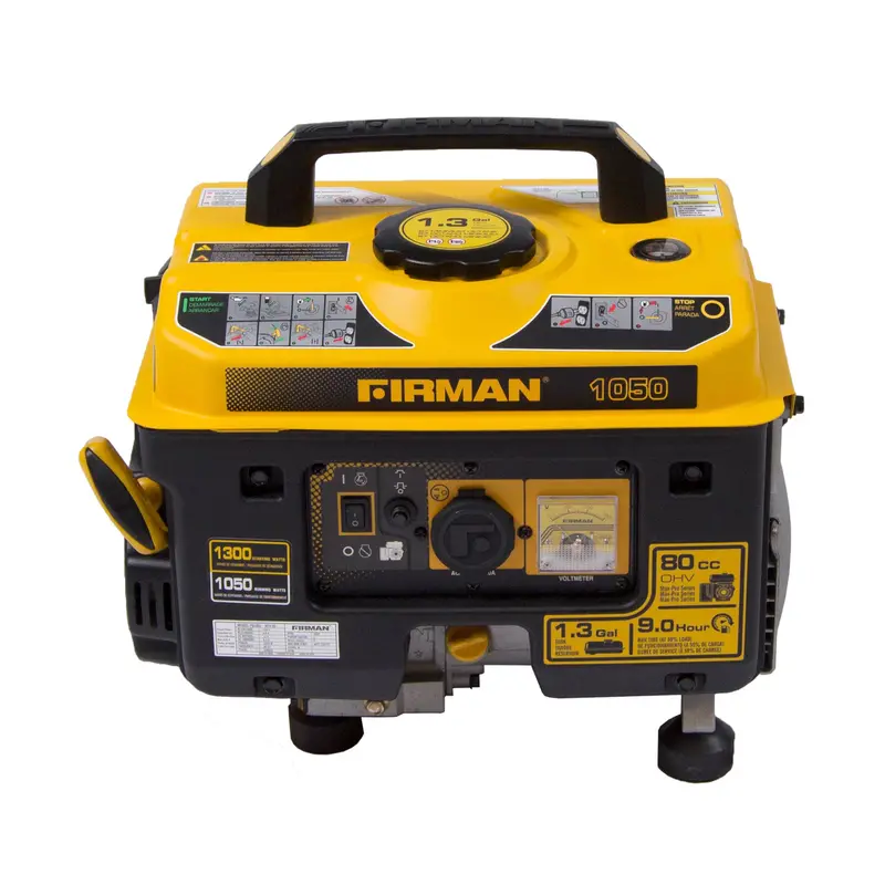 Firman P01001 1300/1050W Compact Recoil-Start Gas Generator – Cetl & Carb Certified 1