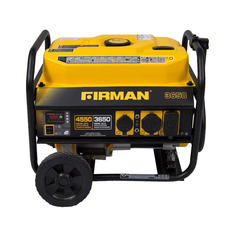 Firman P03602 4550/3650W Recoil-Start Gas Generator – Cetl-Certified Output 1