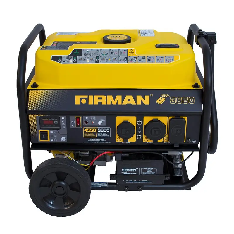 Firman P03603 4550/3650W Remote-Start Gas Generator – Cetl-Certified Performance 1
