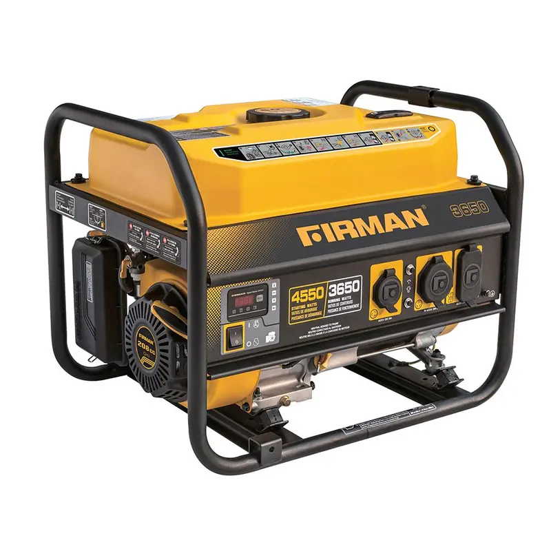Firman P03607 4550/3650W Recoil-Start Gas Generator – Carb-Compliant Model 1