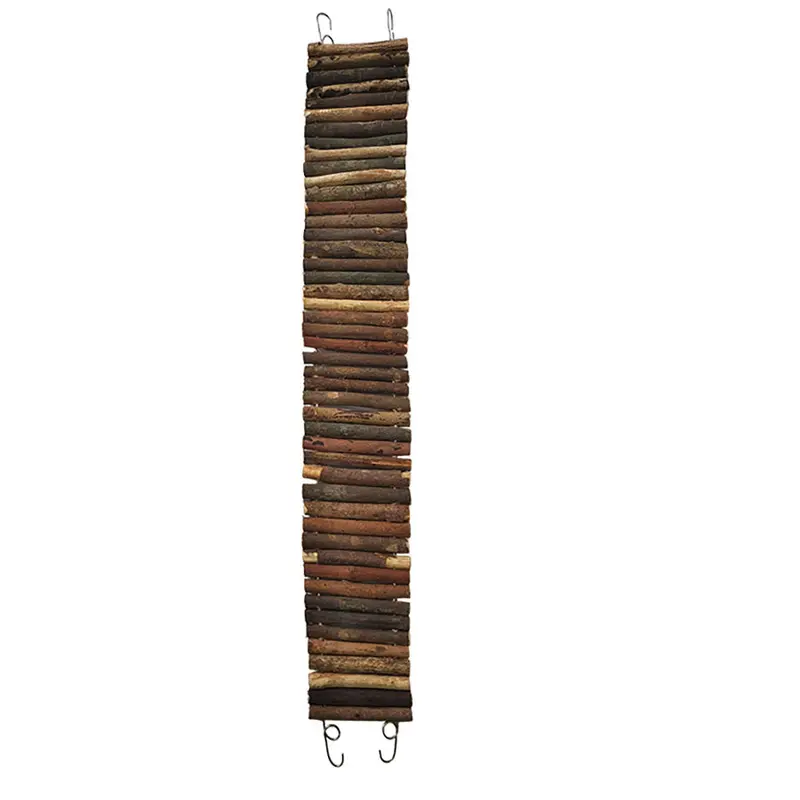 Flexible Natural Wooden Ladder Or Bridge Perch 1