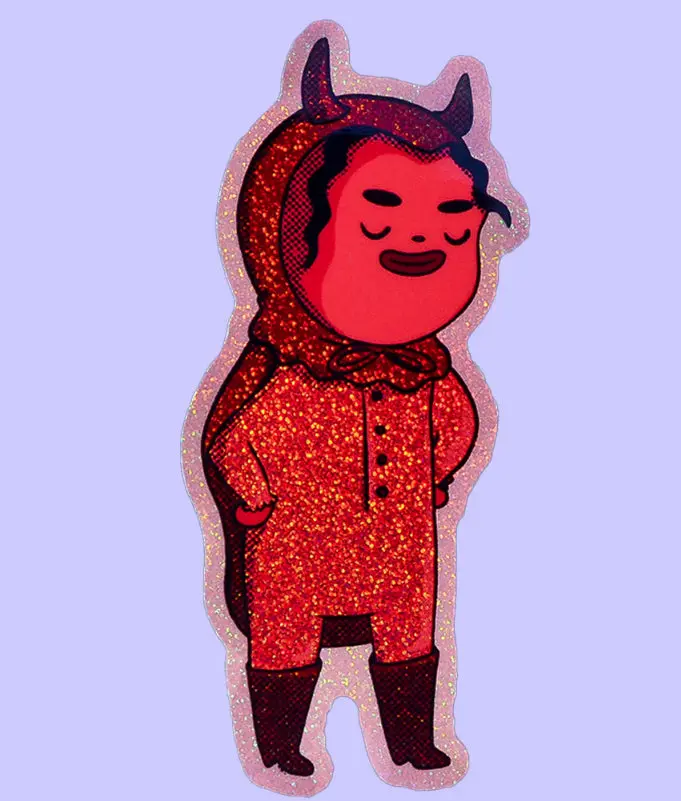 Fromlinetoline Little Buddy Die-Cut Sticker 1