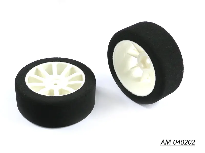 Front Foam Tire Rim – 26 Mm Diameter, 32 Shore Hardness, Made In Italy (2-Pack) (Am-040202) 1