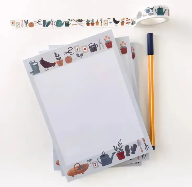 Gardener-Themed Notepad By Julianna Swaney 1