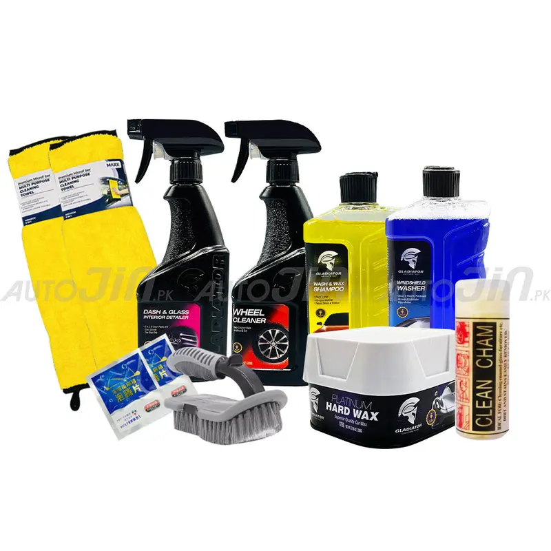 Gladiator All-In-One Car Care Kit – Interior & Exterior Maintenance 1