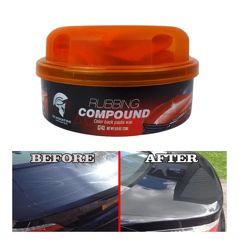 Gladiator Gt43 Rubbing Compound (230G) – Scratch Removal & Surface Refinement 1