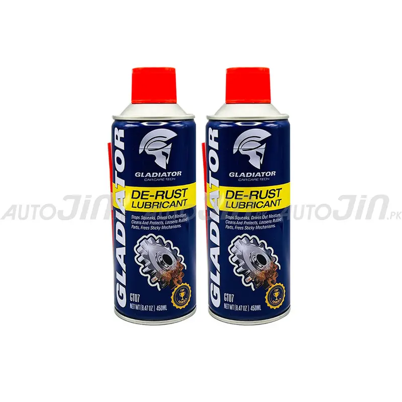 Gladiator Rust-Inhibiting Lubricant Spray – Twin Pack (2 × 450 Ml) 1