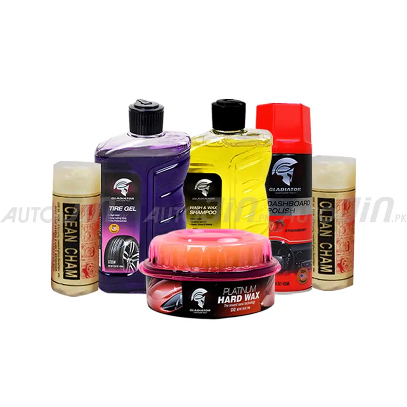Gladiator Usa-Formulated Car Care Value Pack – Complete Maintenance Kit 1