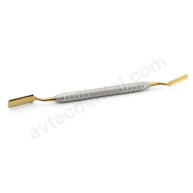 Gold-Titanium Graft Scoop With Tru-Grip® Ergonomic Handle 1