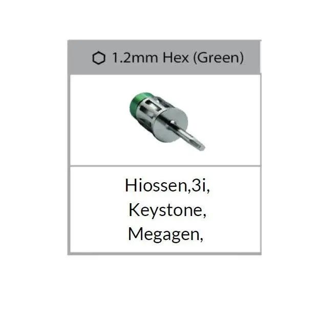 Green Replacement 1.2Mm Hex Driver 1