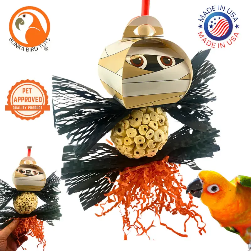 Halloween Mummy Figure Chew Toy 1