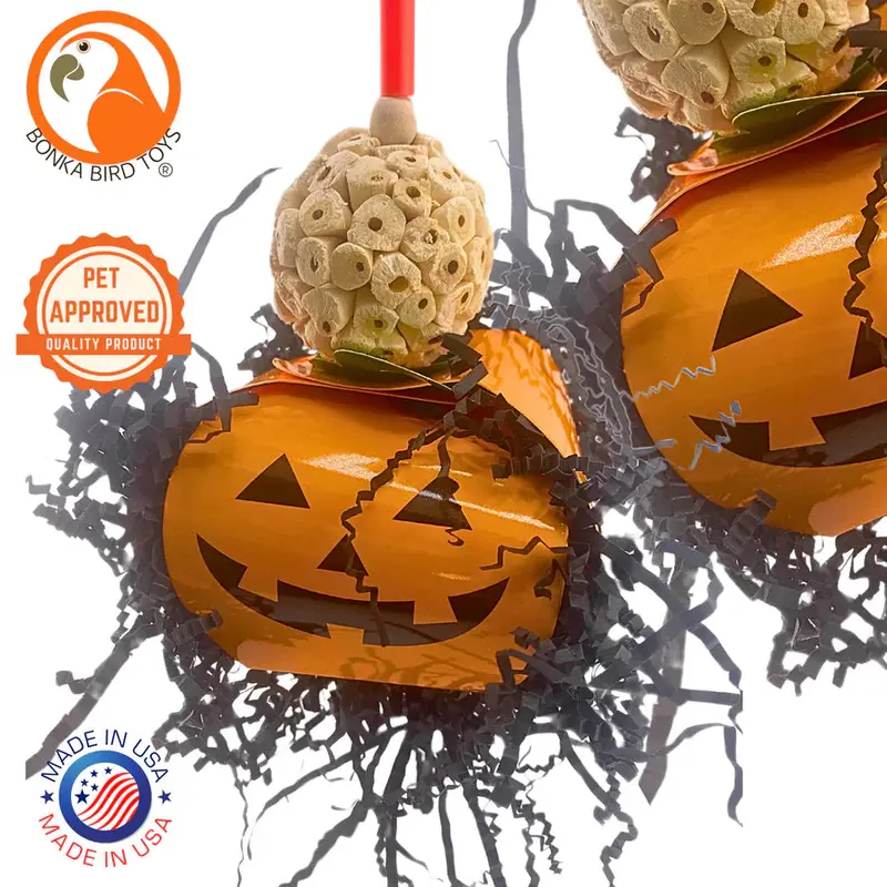 Halloween Pumpkin Pie-Themed Foraging Toy 1