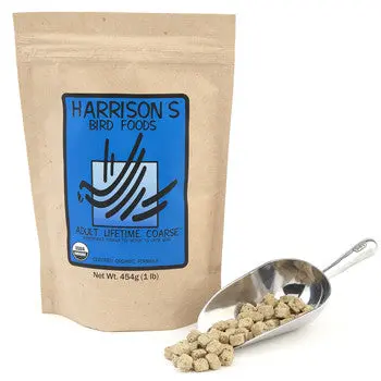 Harrison'S Adult Lifetime Coarse Pellets – Organic Pelleted Diet For Larger Birds 1